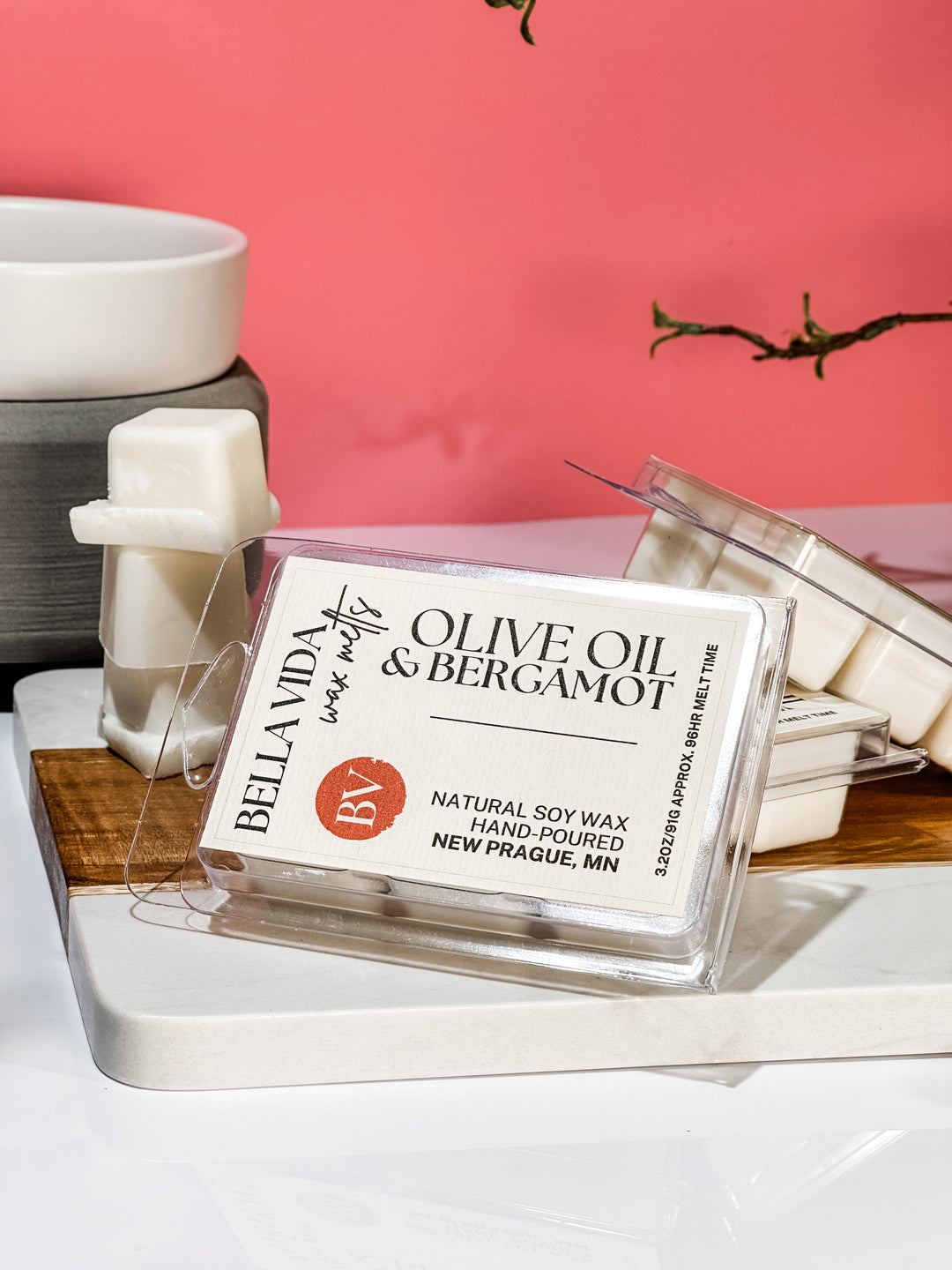 Olive Oil and Bergamot Soy Wax Melts