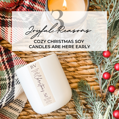 3 Joyful Reasons Cozy Christmas Soy Candles Are Here Early
