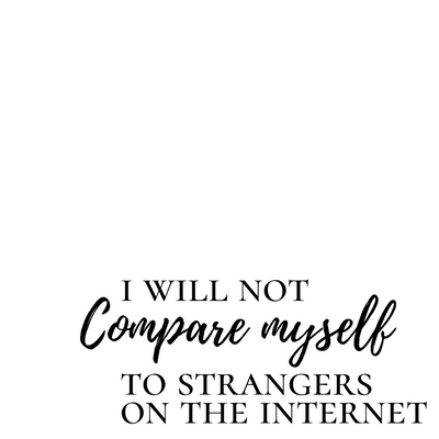 Don't Let the Comparison Game Steal Your Moments