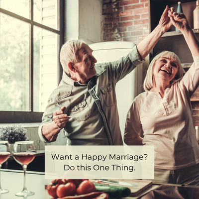 Want a Happy Marriage? Do this One Thing