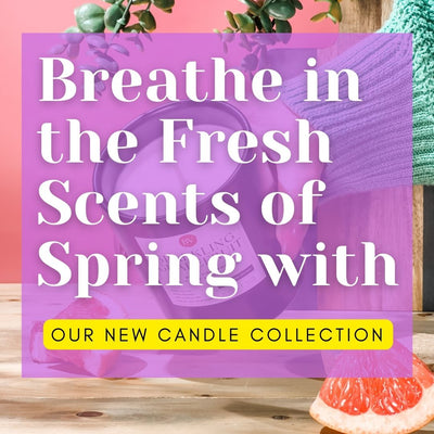 Breathe in the Fresh Scents of Spring with Our New Candle Collection