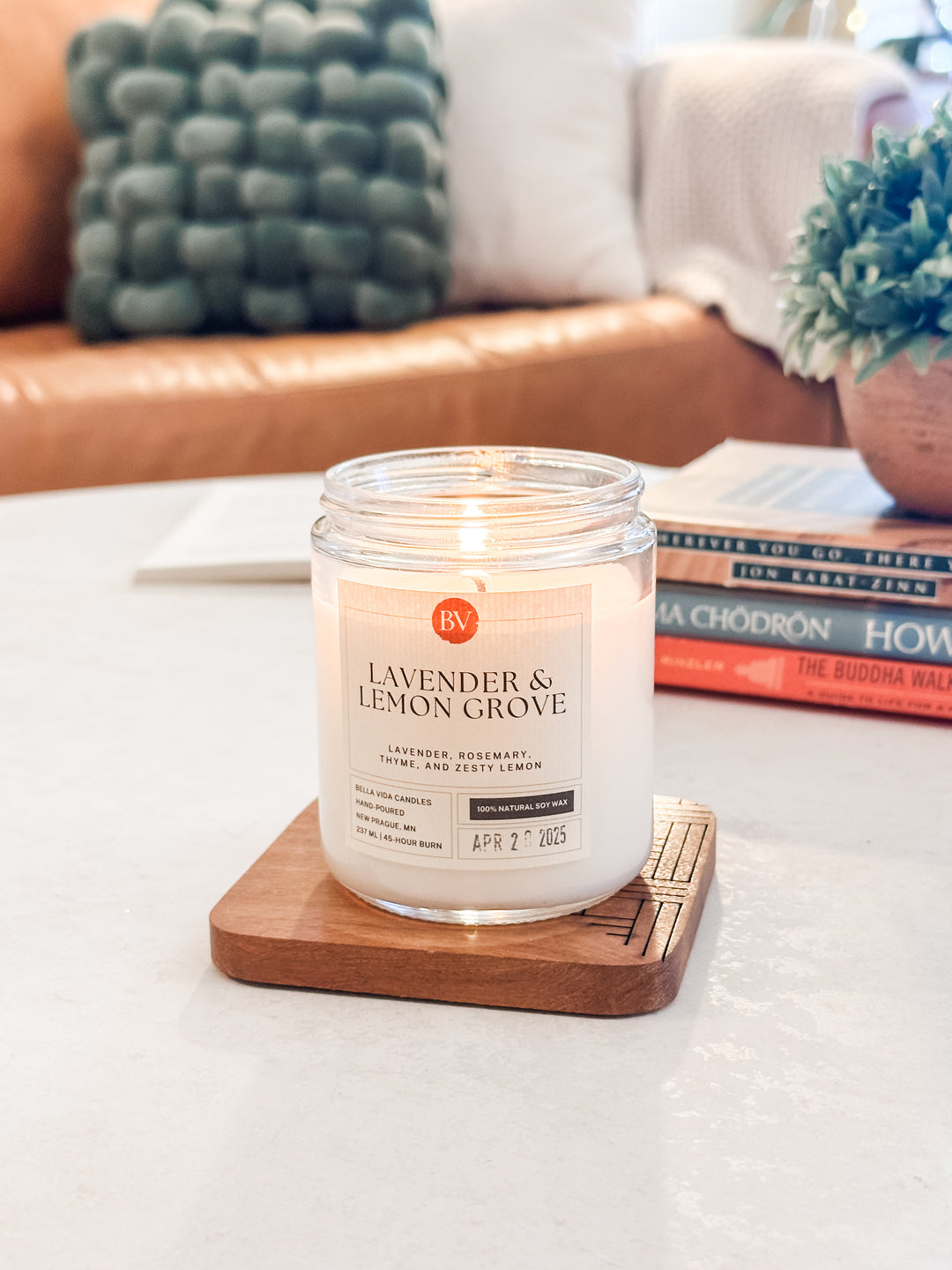 Lavender & Lemon Grove 8oz Soy Candle