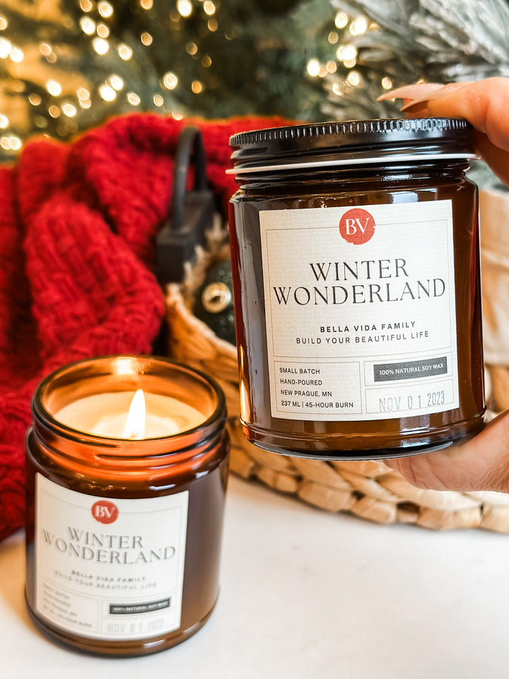 Winter Wonderland 8oz Soy Candle