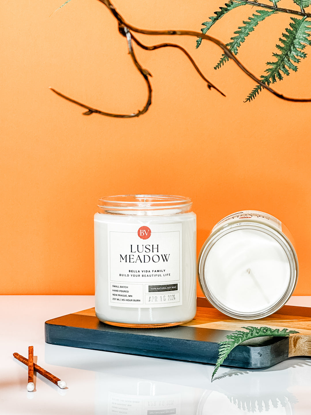 Lush Meadow 8oz Soy Candle