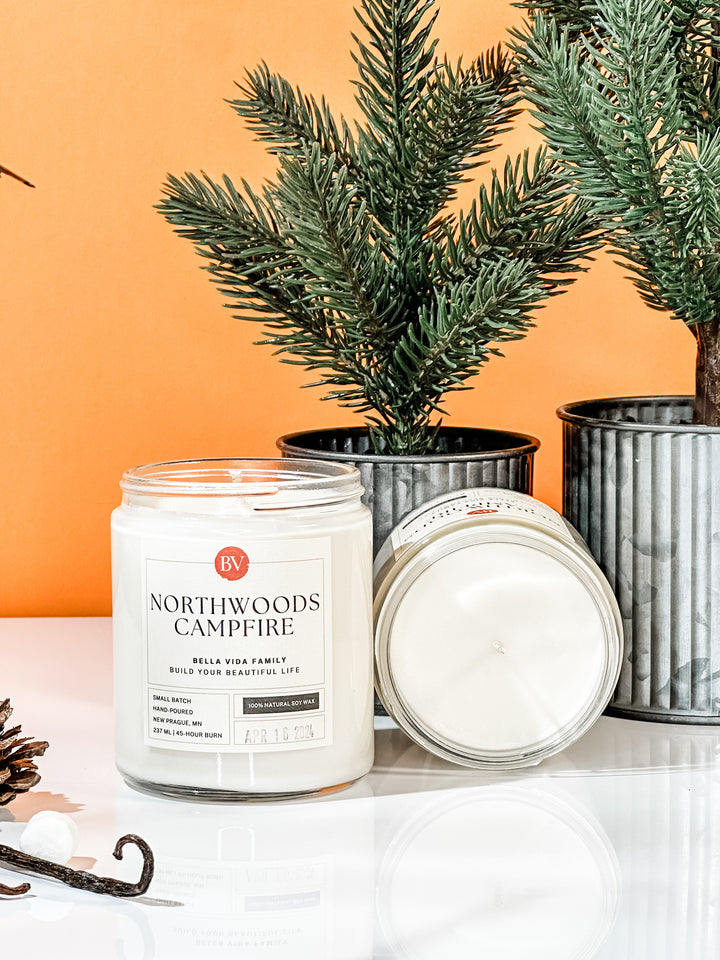 Northwoods Campfire 8oz Soy Candle