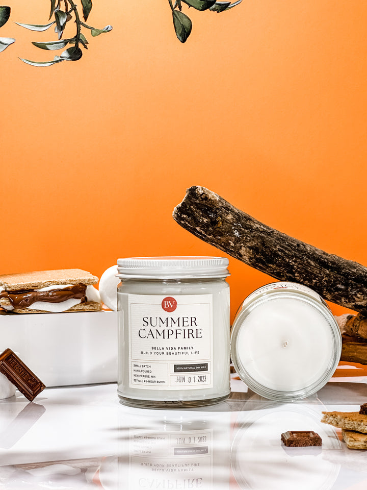 Summer Campfire 8oz Soy Candle