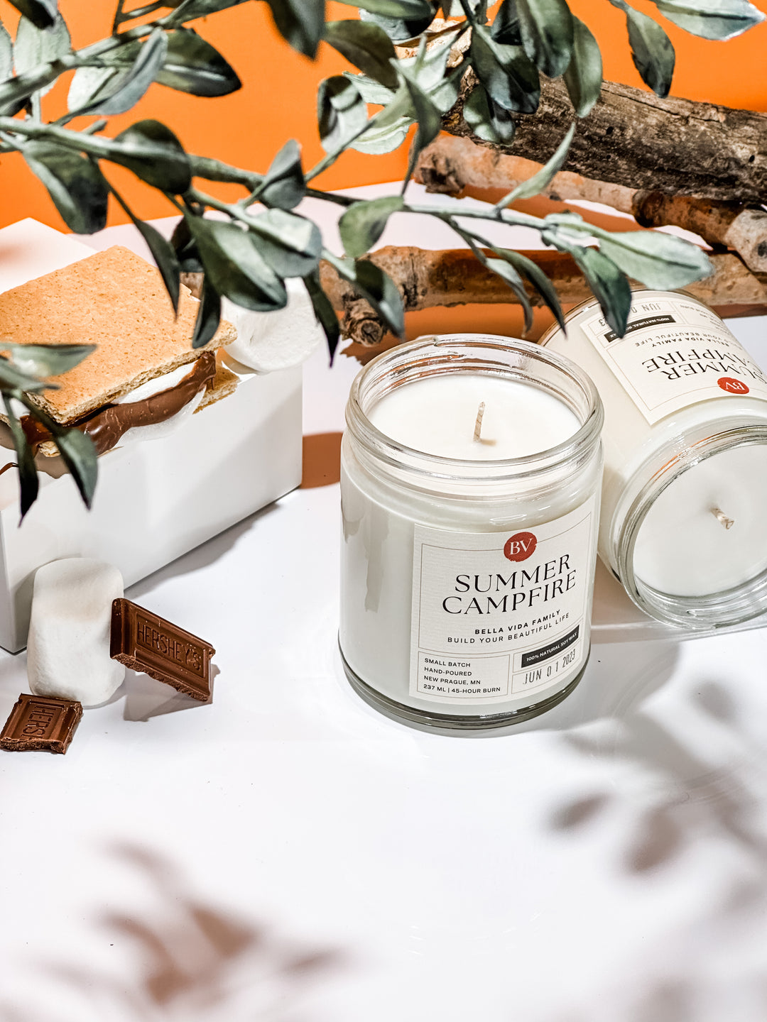 Summer Campfire 8oz Soy Candle