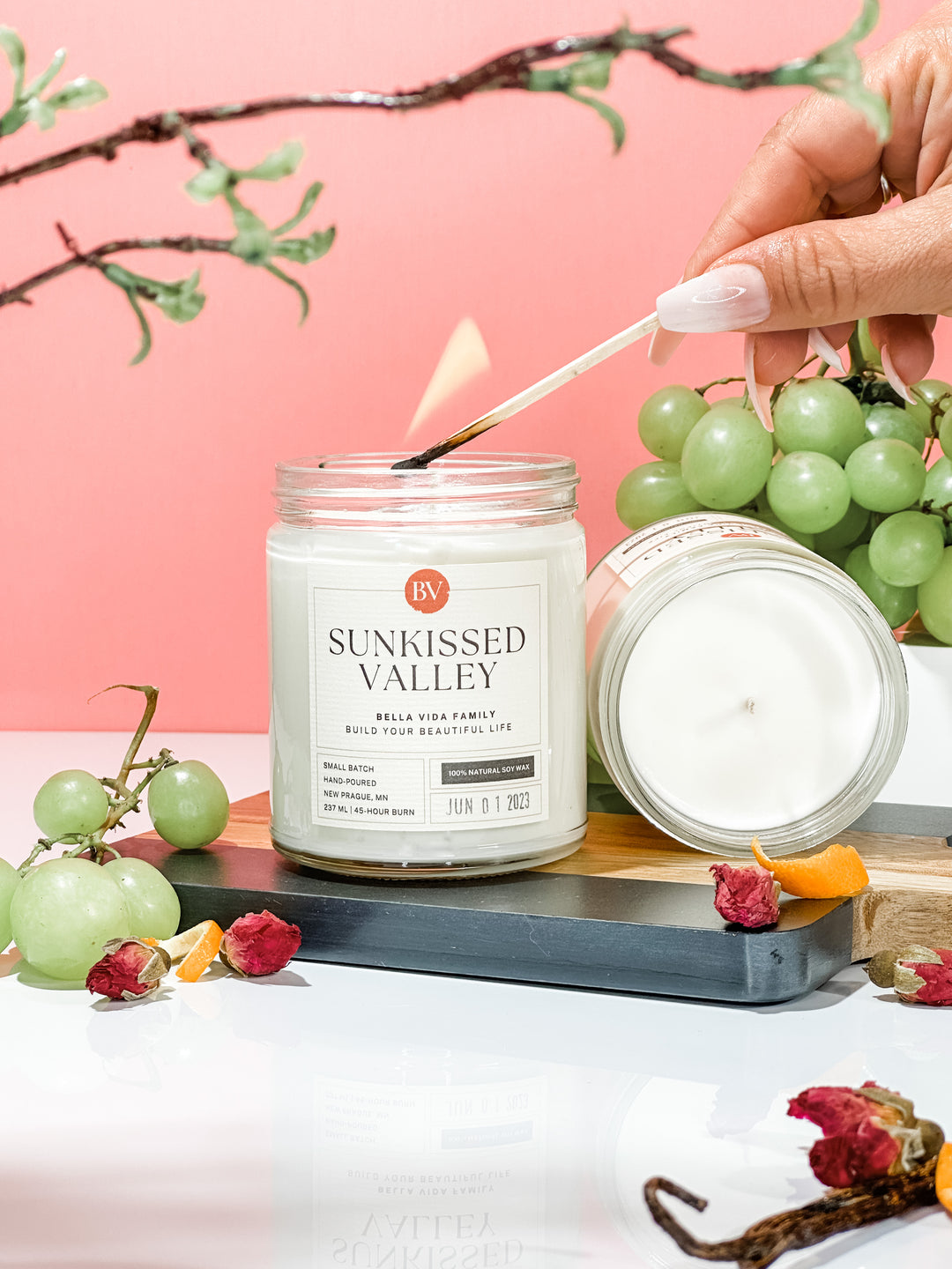 Sunkissed Valley 8oz Soy Candle