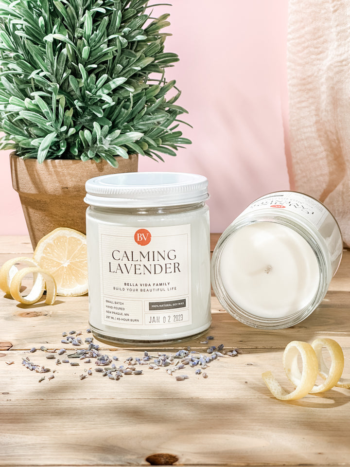 Calming Lavender Soy Candle