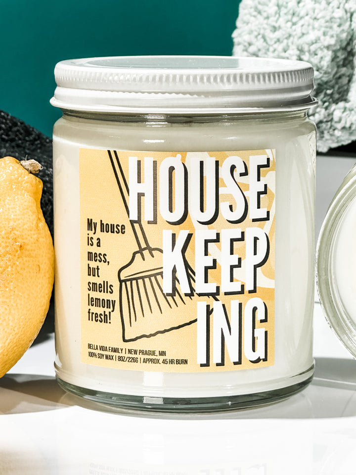 Housekeeping 8oz Soy Candle