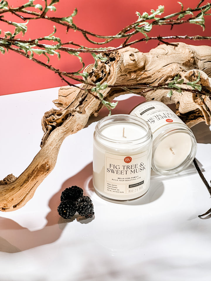 Fig Tree & Sweet Musk Soy Candle